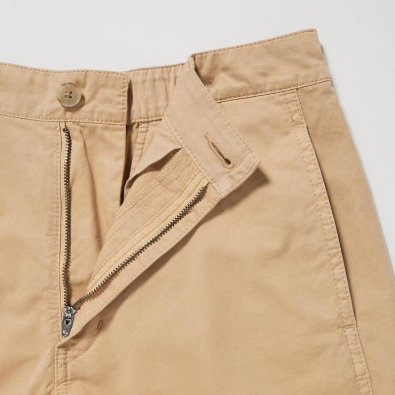 Uniqlo Chino Pantaloncini Beige | DNIBKG740