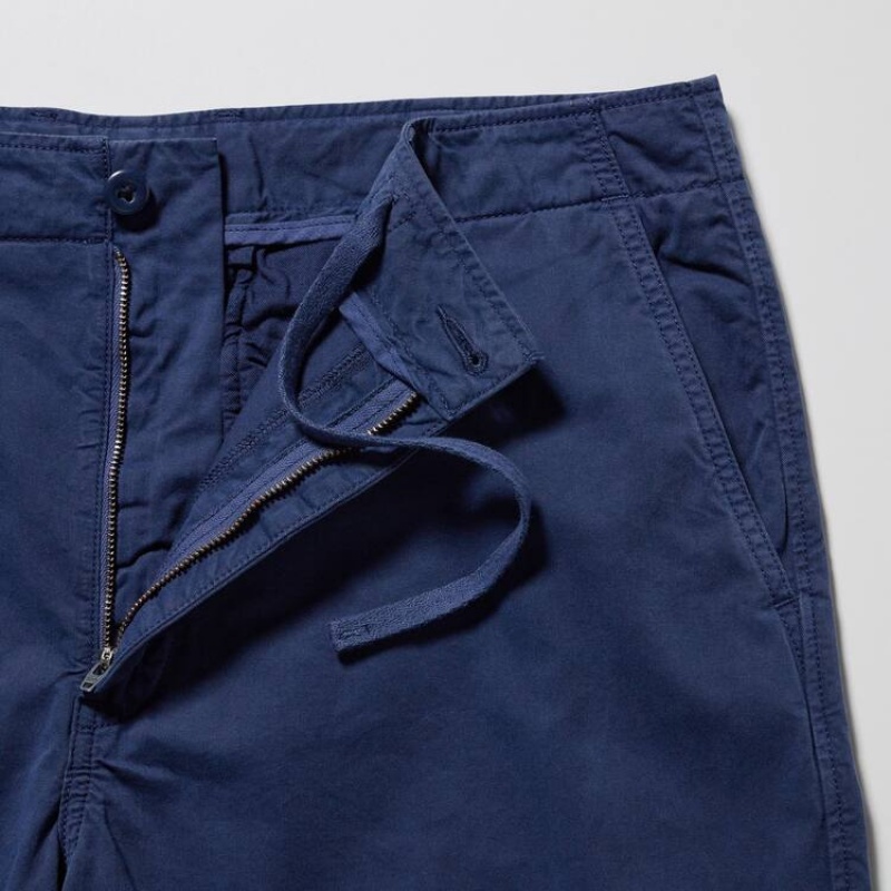 Uniqlo Chino Pantaloncini Blu | VZRXFP491