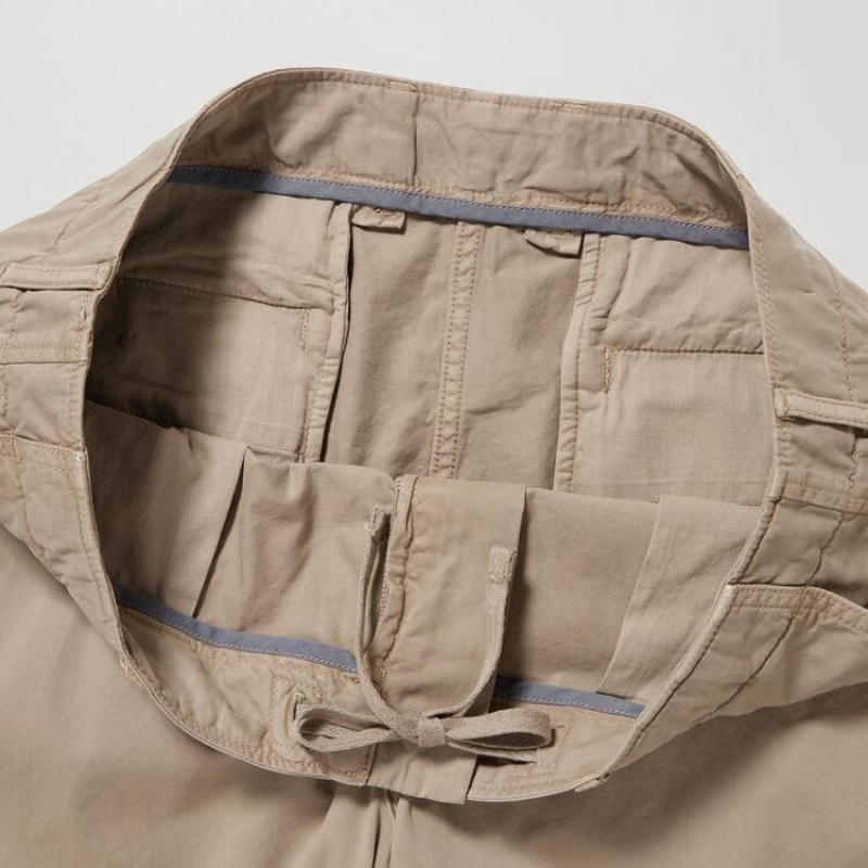 Uniqlo Chino Pantaloncini Khaki | JABZXM694