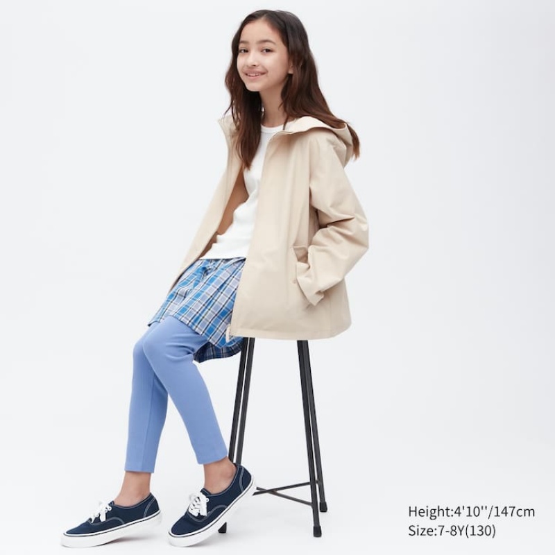 Uniqlo Costine Leggings Ragazza Blu | IOSKVU129