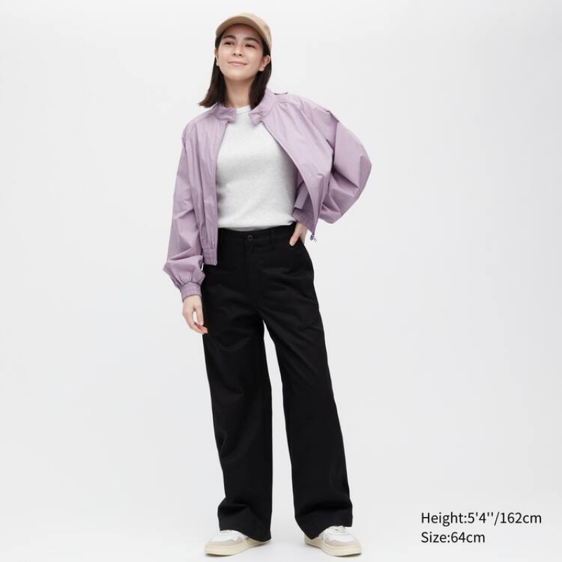 Uniqlo Cottongy Pantaloni Nere | GAZDPF728