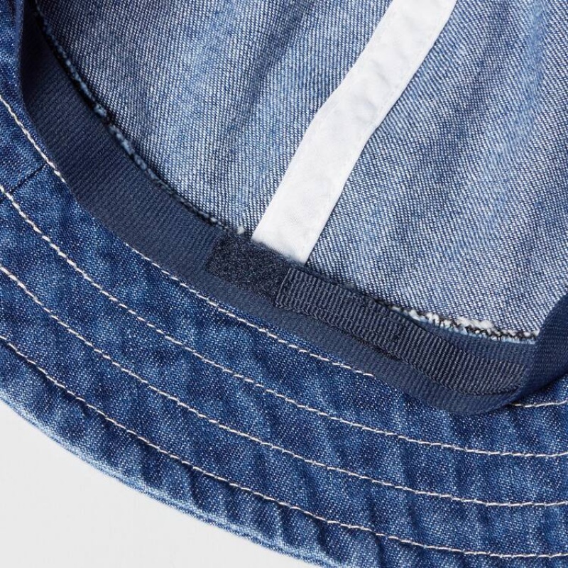 Uniqlo Denim Metro Cappelli Blu | ZIUNKR430