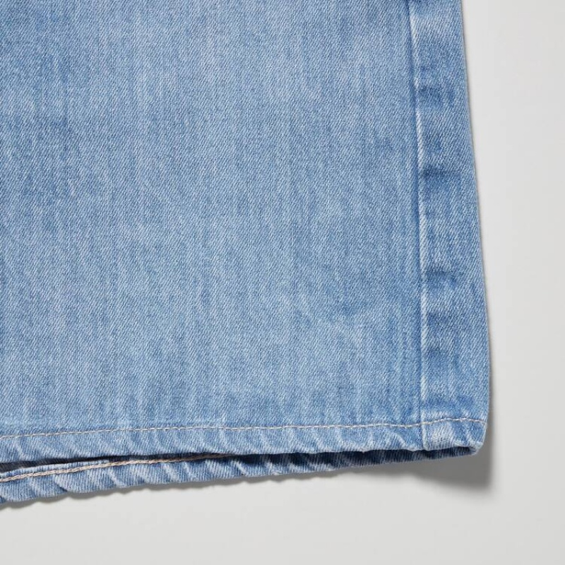 Uniqlo Denim Pantaloncini Blu | AURYMN360