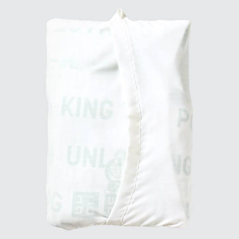 Uniqlo Doraemon Ut Recycled Pocketable Borse Bianche | UWYBSZ652