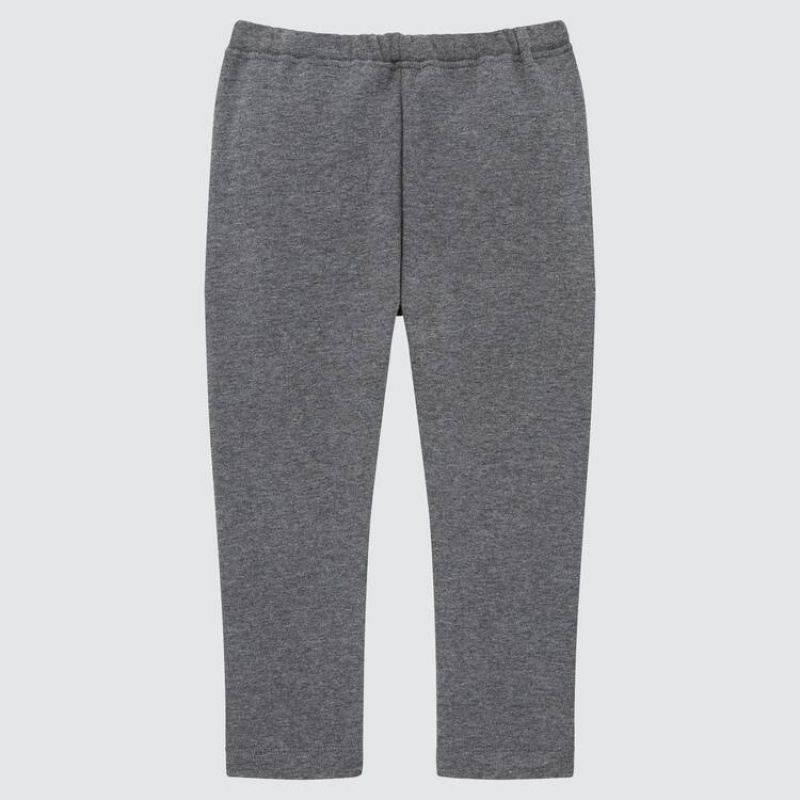 Uniqlo Fleece (2021 Season) Leggings Neonato Grigie Scuro | KAPTOH451