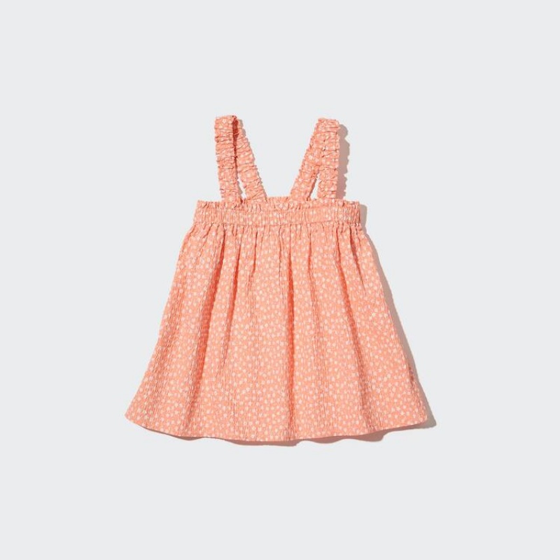 Uniqlo Gathered Camisole Camicetta Ragazza Arancioni Chiaro | EBCVDQ015