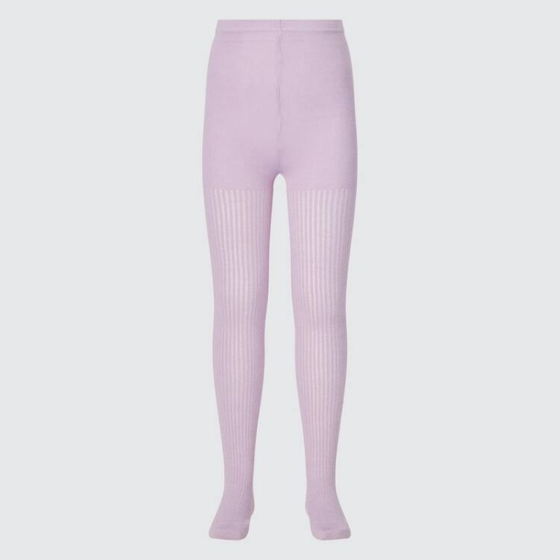 Uniqlo Glitter Tights Leggings Ragazza Rosa | FMTBJS032