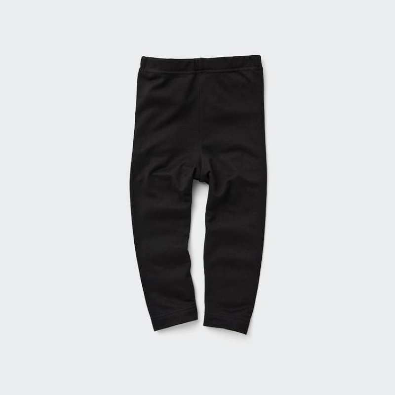 Uniqlo Heattech Thermal Leggings Neonato Nere | FTWCLS074