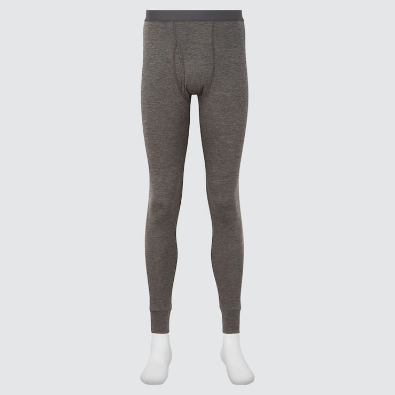 Uniqlo Heattech Thermal Tights (2021 Season) Biancheria Intima Grigie Scuro | AMDPCZ879