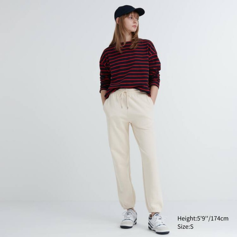 Uniqlo Joggers (Long) Pantaloni Beige | TJCQZA910