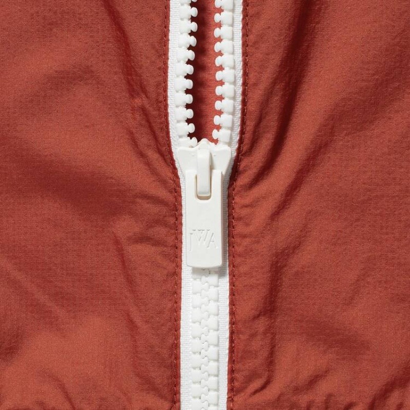 Uniqlo Jw Anderson Colour Block Uv Protection Parka Rosse | KRFPVZ398