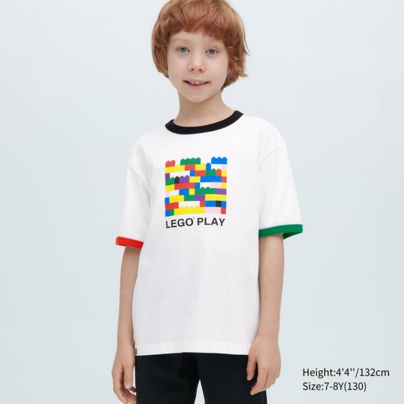 Uniqlo Lego® City Ut Grafica Magliette Ragazza Bianche | TSLAHW468