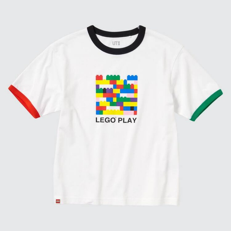 Uniqlo Lego® City Ut Grafica Magliette Ragazza Bianche | TSLAHW468