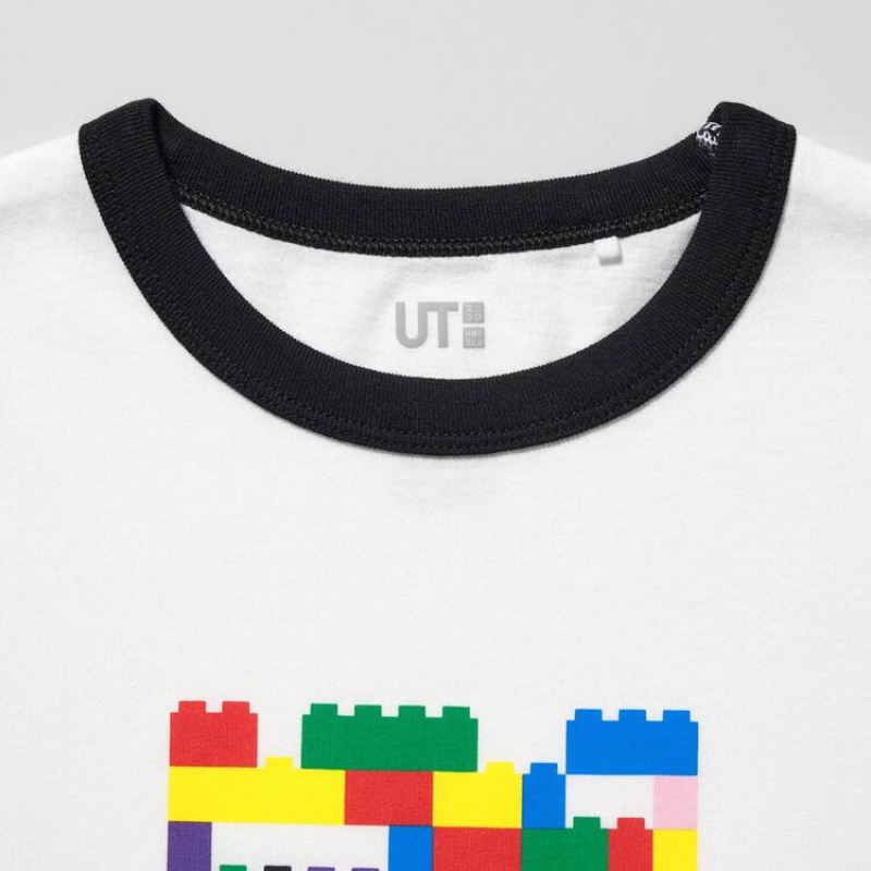 Uniqlo Lego® City Ut Grafica Magliette Ragazza Bianche | TSLAHW468