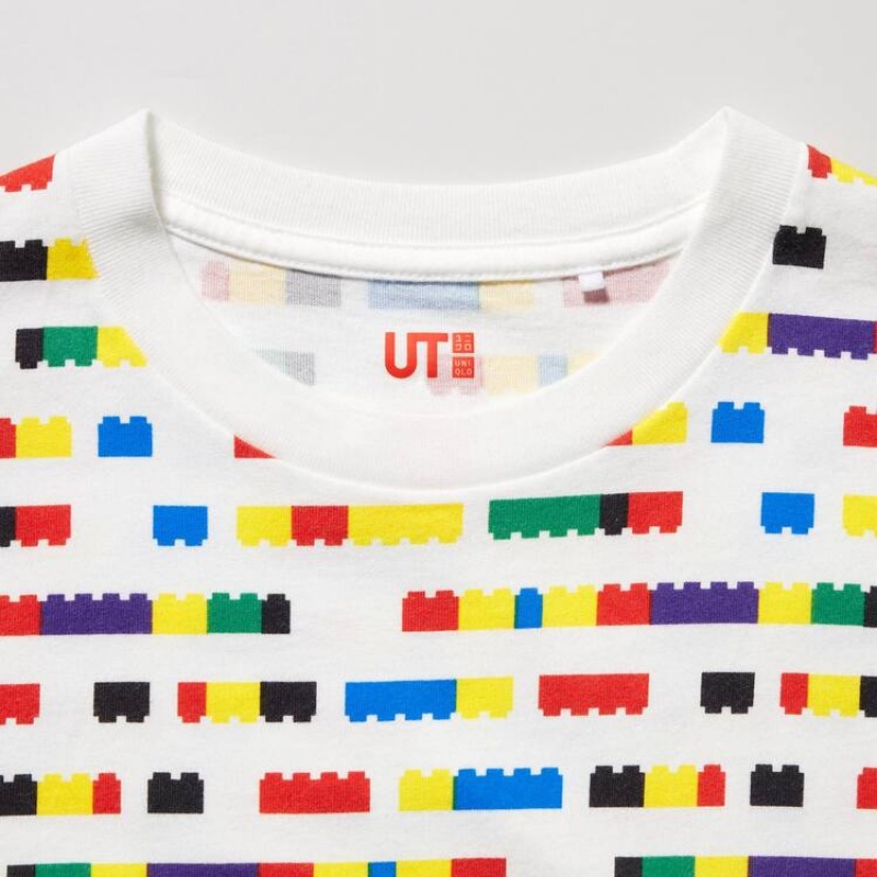 Uniqlo Lego® City Ut Grafica Magliette Ragazza Bianche | MXCKQZ287