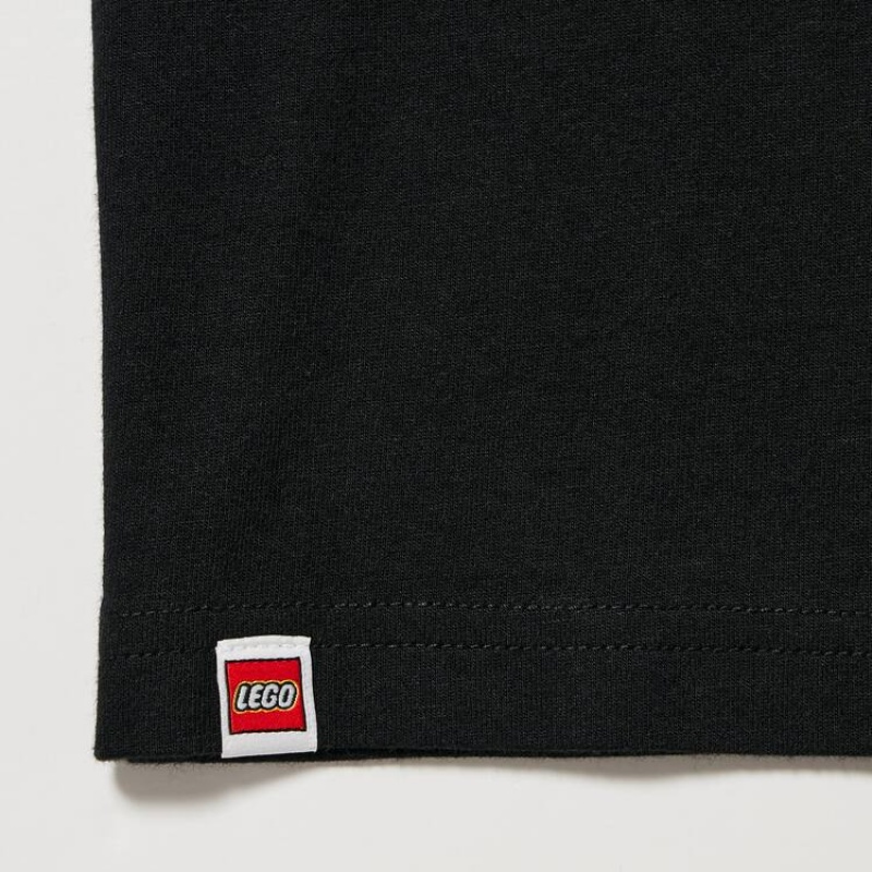 Uniqlo Lego® City Ut Grafica Magliette Ragazza Nere | KDXBFE103