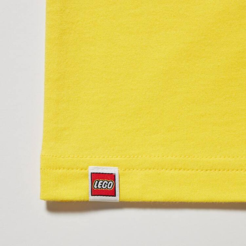 Uniqlo Lego® City Ut Grafica Magliette Ragazza Gialle | XISQCO061