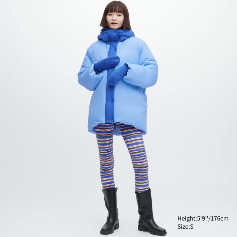 Uniqlo Marni Down Oversized Cappotti Blu | AZPQRG253