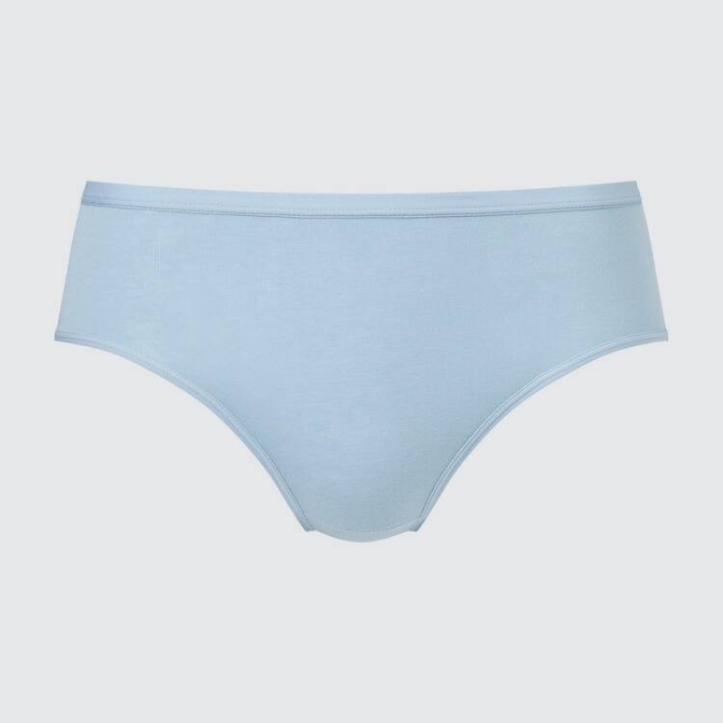 Uniqlo Mid Rise Biancheria Intima Blu | ONJWFC826