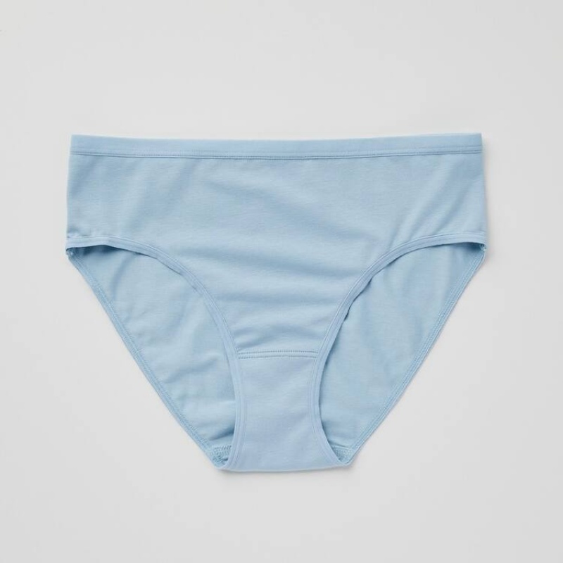 Uniqlo Mid Rise Biancheria Intima Blu | ONJWFC826