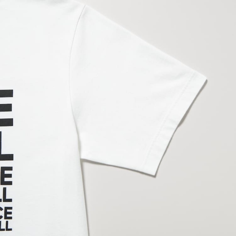 Uniqlo Peace For All Ut Grafica (Kashiwa Sato) Magliette Bianche | KOSPUZ812