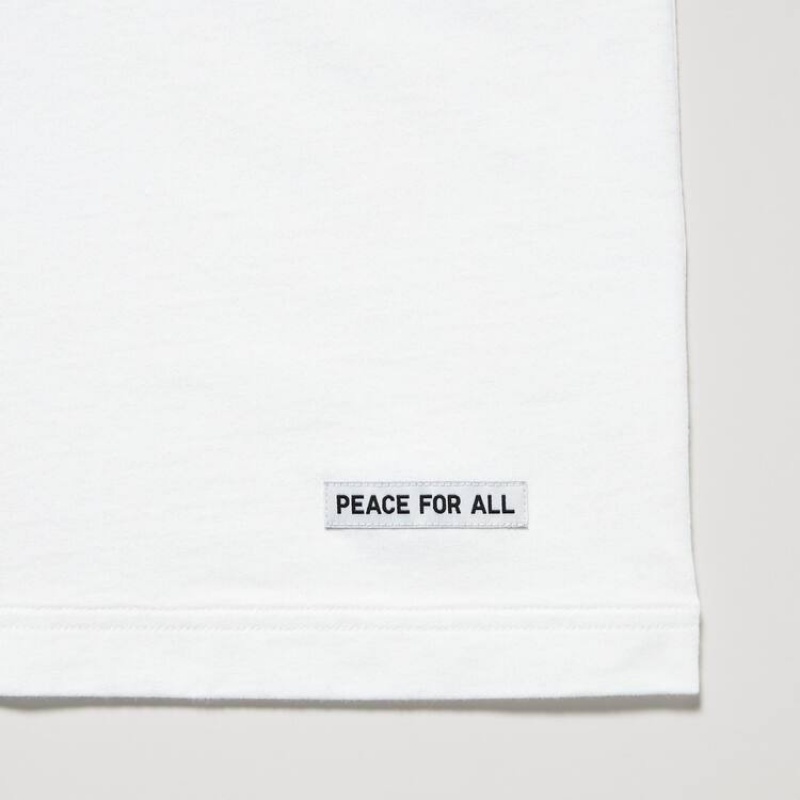 Uniqlo Peace For All Ut Grafica (Kashiwa Sato) Magliette Bianche | KOSPUZ812