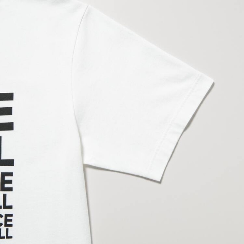 Uniqlo Peace For All Ut Grafica (Kashiwa Sato) Magliette Bianche | LHMCKE069