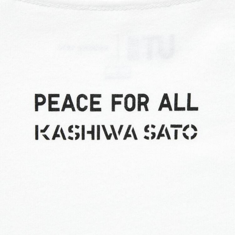 Uniqlo Peace For All Ut Grafica (Kashiwa Sato) Magliette Bianche | LHMCKE069