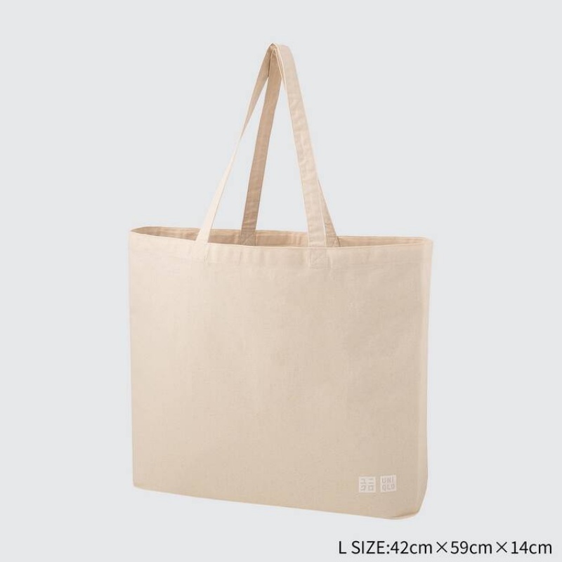 Uniqlo Reusable Borse Bianche | CMAFET031