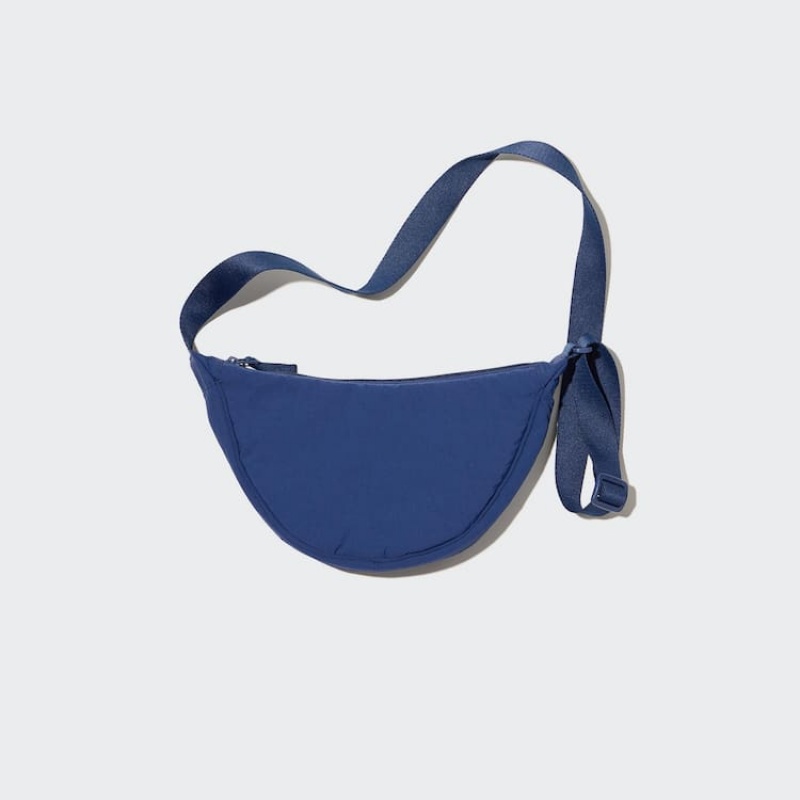 Uniqlo Round Mini Shoulder Borse Blu | QFDUCO475