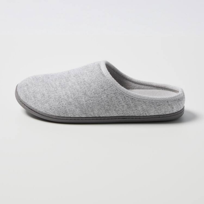 Uniqlo Rubber Sole Pantofole Grigie | FXMBAP094