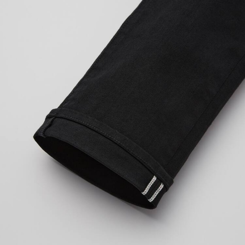 Uniqlo Selvedge Stretch Slim Fit (2021 Season) Jeans Blu Marino | DVFJRB129