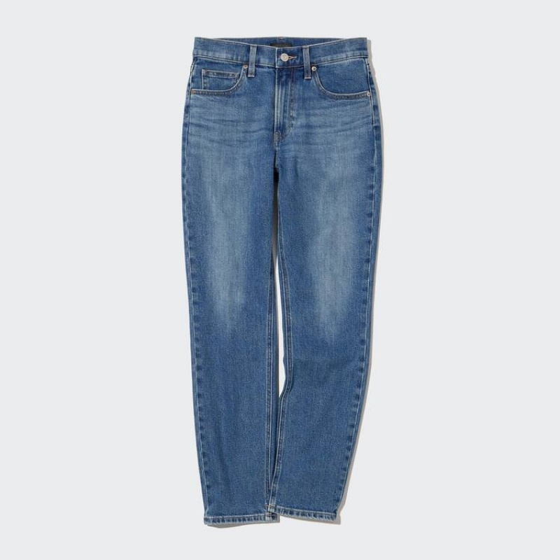 Uniqlo Slim Fit Dritto Leg Jeans Blu | OYFXTN647