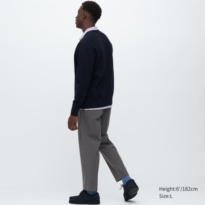 Uniqlo Smart Ankle Length Completo Grigie | HFLOBX504