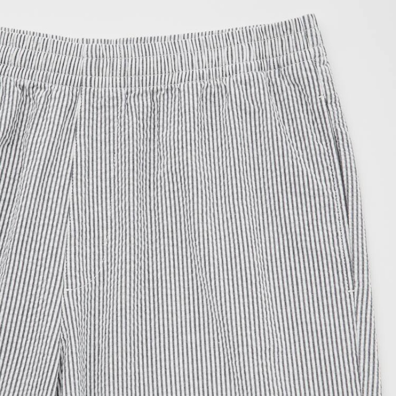 Uniqlo Stretch Pantaloncini Grigie | ABMJIC258