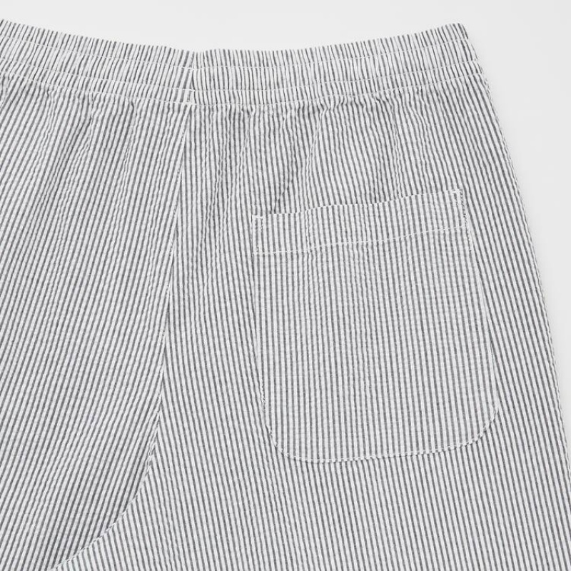 Uniqlo Stretch Pantaloncini Grigie | ABMJIC258