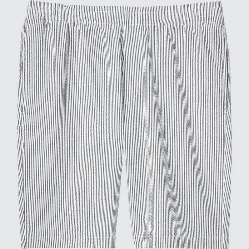 Uniqlo Stretch Pantaloncini Grigie | ABMJIC258