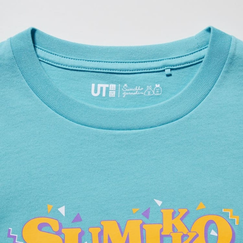 Uniqlo Sumikkogurashi Ut Grafica Magliette Ragazza Verdi | UHYFWB419