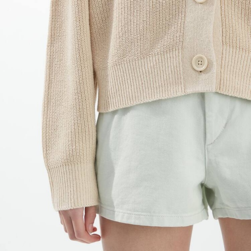 Uniqlo U Costine Cardigan Beige | VTMQFY057