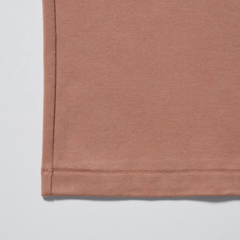 Uniqlo U Crew Neck Magliette Rosa | JMWBYK157