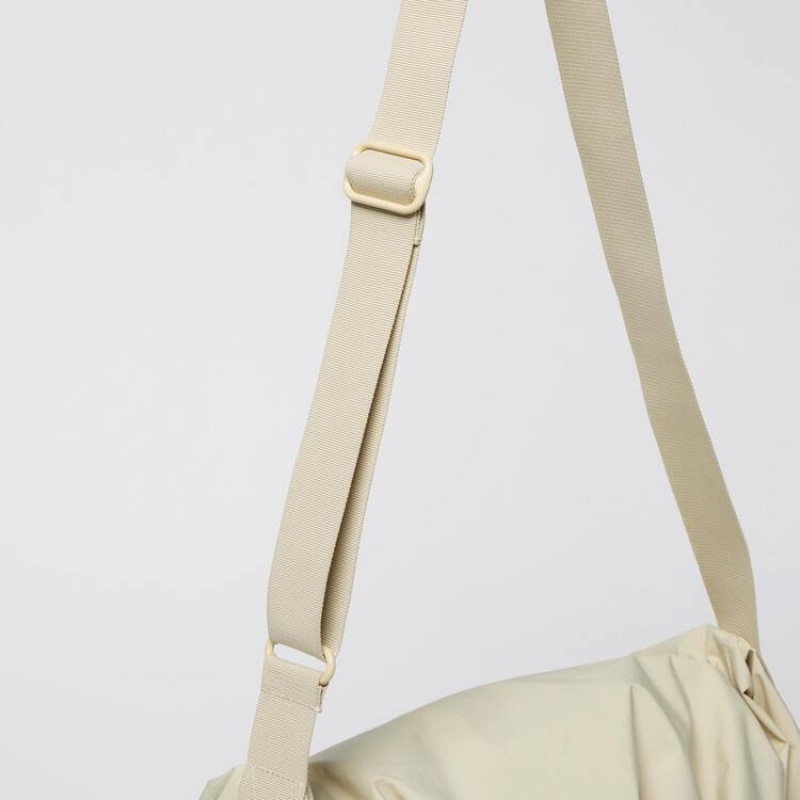 Uniqlo U Drawstring Shoulder Borse Beige | YJKCHM028