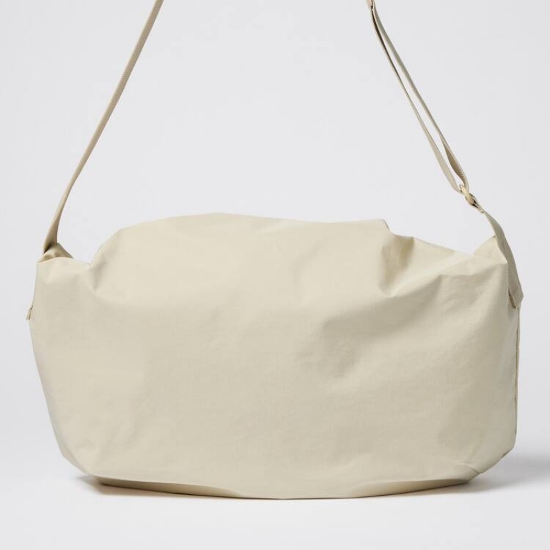 Uniqlo U Drawstring Shoulder Borse Beige | YJKCHM028