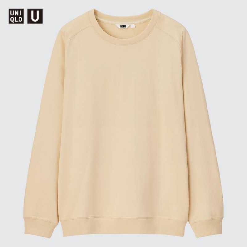 Uniqlo U Light Felpe Crema | XVBCNQ402