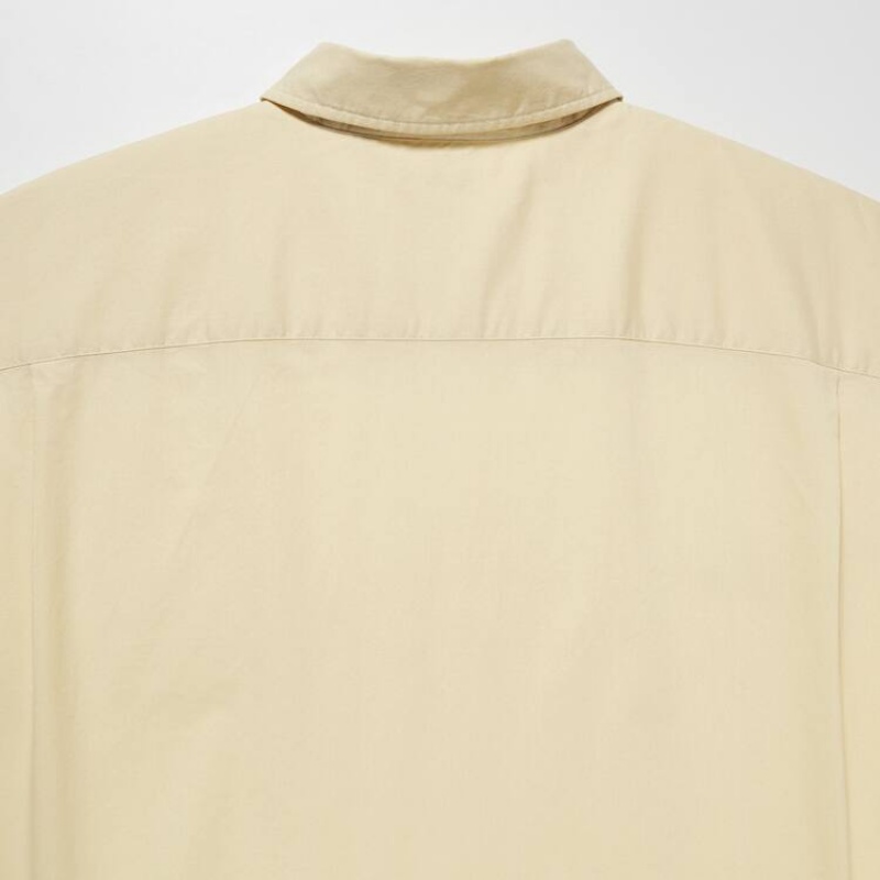 Uniqlo U Oversized Camicie Crema | UDPQLG367