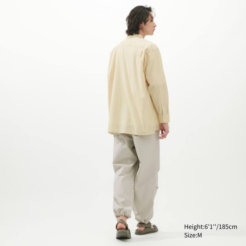 Uniqlo U Oversized Camicie Crema | UDPQLG367