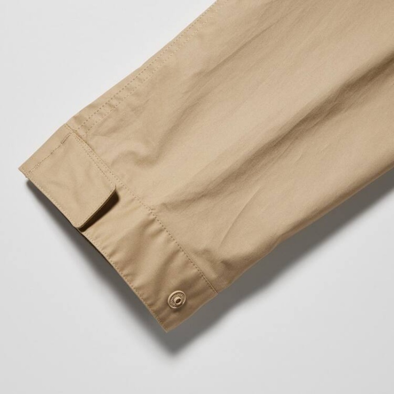 Uniqlo U Oversized Utility Giacche Beige | ZARQHE139