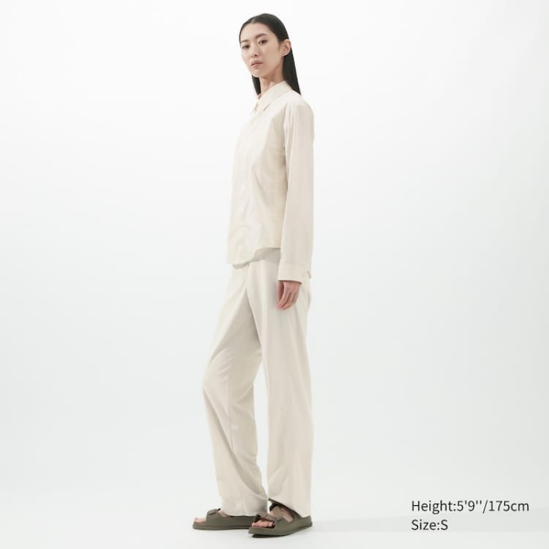 Uniqlo U Stretch Camicie Bianche | NOXGCZ931