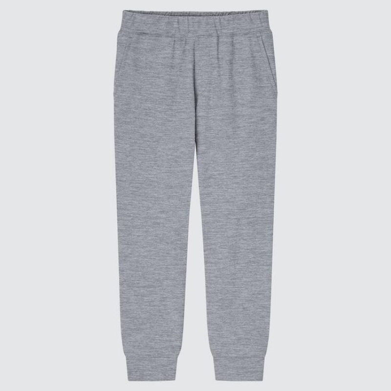 Uniqlo Ultra Stretch Active Pantaloni Jogger Ragazza Grigie | OSNMHV352