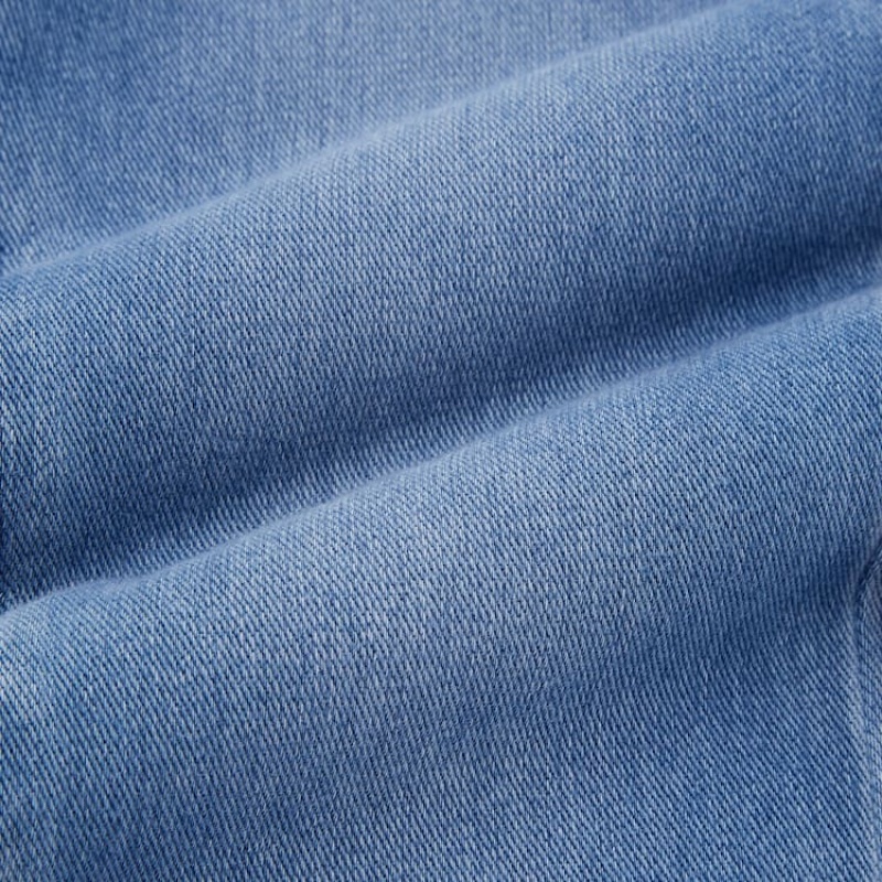 Uniqlo Ultra Stretch Denim (2021 Season) Pantaloni Ragazza Blu | VSXTCR890