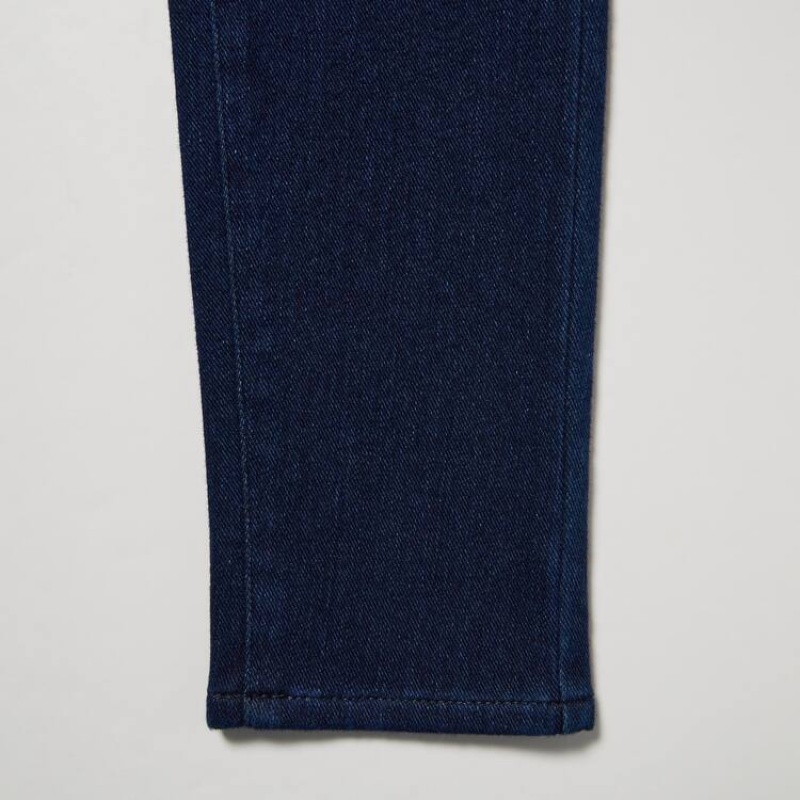 Uniqlo Ultra Stretch Denim Maternity Leggings Blu | RHSIZP849